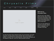 Tablet Screenshot of chrysalisfilms.com